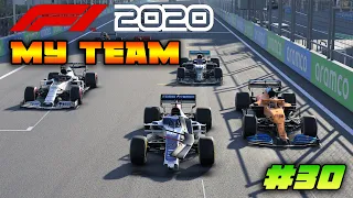 F1 2020 - MY TEAM T2 - DE VOLTA AO PÓDIO COM CHEGADA EMOCIONANTE - GP do Azerbaijão - Cap 30 -T500RS