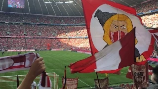 IMMER VORWÄRTS FCB, ROT WIE BLUT UND WEISS WIE SCHNEE,... SÜDKURVE MÜNCHEN FANGESANG HD