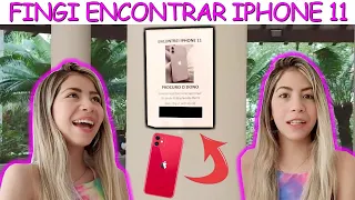 FINGI ENCONTRAR IPHONE 11 PARA VER QUANTOS MENTIROSOS LIGAM - PLANETA DAS GÊMEAS