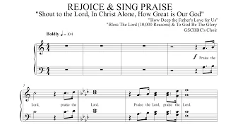 REJOICE & SING PRAISE - Arranged by Joel Raney. OFFICIAL Minus One/Accompaniment with Orchestration