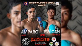 T.K.O | Jake Amparo vs. Reynold Ewican FULL FIGHT | Kumong Bol-anon III