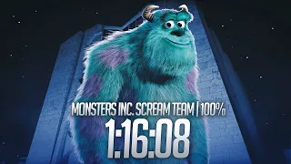 Monsters Inc: Scream Team [PSX] | 100% Speedrun in 1:16:08 (World Record)