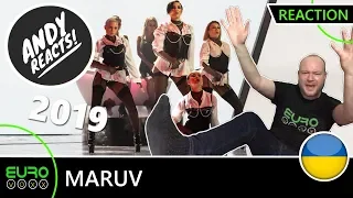 UKRAINE EUROVISION 2019 REACTION: MARUV - 'Siren Song' | ANDY REACTS!