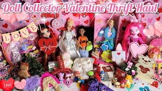 Valentine 💗 Doll Collector Thrift Haul 💗 #dolls#barbie #dollcollector #doll #new #disney #thrifting