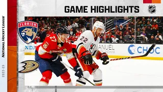 Panthers @ Ducks 11/6 | NHL Highlights 2022