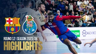 Barça vs FC Porto | Round 12 | EHF Champions League Men 2023/24