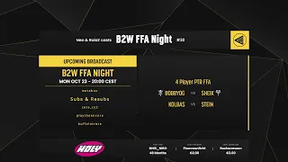 B2W FFA Night on PTR Balance! Bobby vs. Sheik vs Kolbas vs Stein | !ptr !holy