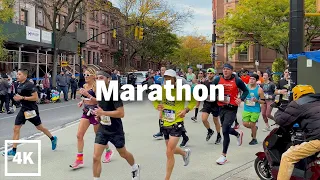 4K/HDR🎧Walking New York City's 50th Marathon/Fall Colors