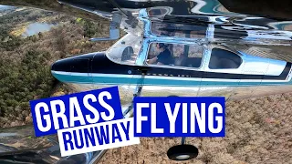 Flying home to my grass strip - Extended version!