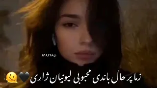 پشتو نوی سندړه 🖤زما پر حال باندی محبوبی لیونیان ژاړی🥹