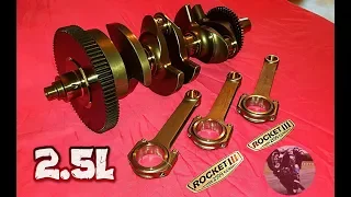 Assembling the 2.5L Rocket III Stroker Engine