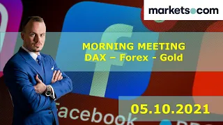 Markets Morning Meeting🟠DAX Trading🟠Forex Trading🟠Bitcoin Trading🟠Daytrading🟠05.10.2021