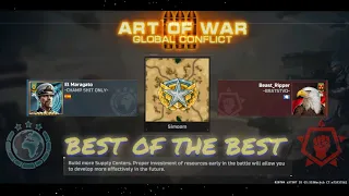 Art of war 3 || Epic battle against best resistance player