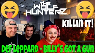 Def Leppard   Billy's Got A Gun Hits Vegas | THE WOLF HUNTERZ Jon Travis and Suzi Reaction