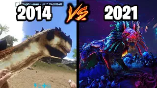 Evolution of Ark: Survival Evolved - From 2014 to 2021