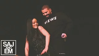 RIHANNA DRAKE SURPRISE - ANTI WORLD TOUR TORONTO - FRONT ROW VIEW