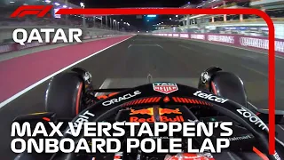 Max Verstappen's pole lap | 2023 Qatar Grand Prix | Pirelli