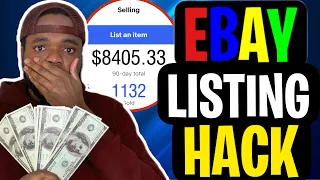 EBAY Sellers Use This HACK To Get MORE EBAY LISTING VIEWS (Try Now!)