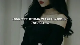 The Hollies // Long Cool Woman in a Black Dress [Subtitulada Español]