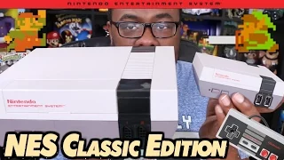 MY NES GAMES STORY - NES CLASSIC EDITION Unboxing Review StoryTime