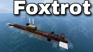 Проект 641 (Foxtrot) (Большая ДЭПЛ/SS) | Minecraft Tutorial 1:5 Scale