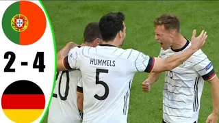 Portugal vs Germany 2-4 All Goals & Extended Highlights|Football Highlights