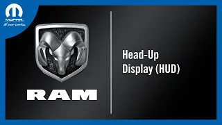 Head-Up Display (HUD)| How To | 2025 Ram 1500 DT