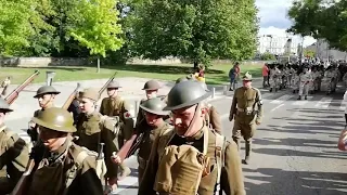 Сир Соколов на параде, Verdun -2018