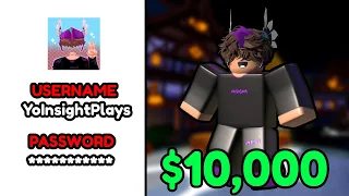 I Logged Into The RICHEST IPS Members Account.. (Roblox Bedwars)