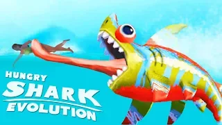 АКУЛА ХАМЕЛЕОН ЕСТ ЛЮДЕЙ, ОСОБЫЕ АКУЛЫ | Hungry Shark Evolution
