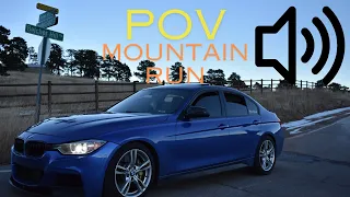 Bmw 335i (F30) w/ VRSF downpipe/ Mountain Run