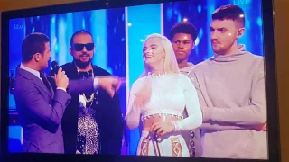 Clean bandit feat Anne Marie & Sean Paul Rockabye Perform X Factor Results 27/11/16