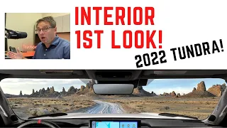Wow! 2022 Toyota Tundra Interior: Exclusive 1st Look! You've Got To See This!