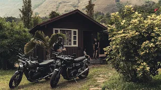 Bengaluru to Chikmagalur on Triumph Speed Twin 1200 - 4K