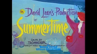 Summertime (1955) title sequence