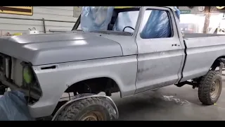 1978 Ford F250 Body Prep