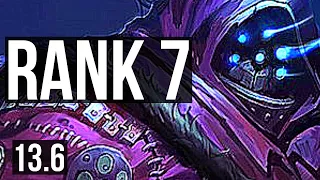 JAX vs RENEKTON (TOP) | Rank 1 Jax, 17/1/7, Rank 7, Legendary | KR Challenger | 13.6