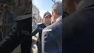 Ali Koç İle Polis Memuru Arasında Yaşanan Gerginlik 😯