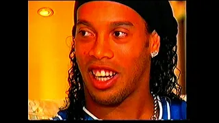 Luciano Huck entrevista Ronaldinho Gaucho na Espanha em 2006