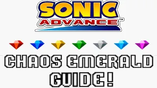 Chaos Emerald Locations Guide (Maps & Special Zones) | Sonic Advance