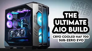 Cryo Cooled CPU?! | Cooler Master HAF 700 Sub-Zero Evo Gaming PC Build, Intel i9 13900K TUF RTX 4080