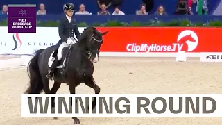 Charlotte Fry and Everdale victorious in Amsterdam! 🏆 |  FEI Dressage World Cup™ Amsterdam 2024