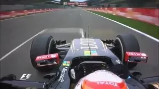 Grosjean Team Radio after the finish in Spa