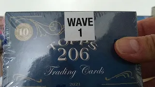 Opening Day Wednesday, but really Topps 206 wave 1.   1/25 card found.