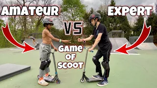 GAME OF SCOOT | EXPERT VS AMATEUR