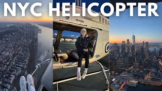 I Flew Over NYC In An Open Door Helicopter | FlyNYON Experience 🇺🇸