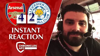 ARSENAL 4-2 LEICESTER CITY | INSTANT REACTION