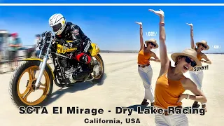 SCTA El Mirage Dry Lake Racing