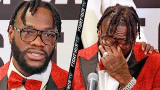 DEONTAY WILDER FIRST WORDS AFTER BRUTAL KNOCK OUT OF ROBERT HELENIUS