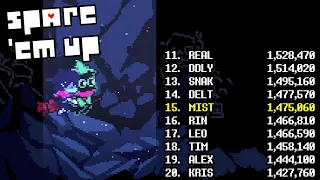 Spare 'Em Up (DELTARUNE Fangame) - 15th place on the leaderboard